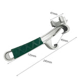 Maxbell Maxbell Bucket Opener Wrench Paint Can Lids Remover for Family Pp Barrel Garage Length 245mm Rubber Coating