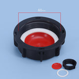 Maxbell Maxbell IBC Tote Lid Cover Replaces Water Tank Cap for Household Garden Food Storage 60mm Thin Thread 3 piece set