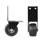 Maxbell Maxbell Toolbox Luggage Metal Caster Wheel Black Sturdy Multifunctional Repair Parts