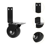 Maxbell Maxbell Toolbox Luggage Metal Caster Wheel Black Sturdy Multifunctional Repair Parts