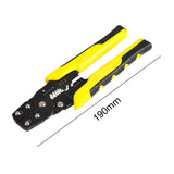Maxbell Maxbell Electrical Wire Terminals Crimping Plier for DIY Project Sturdy Carbon Steel Yellow