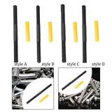 Maxbell Maxbell Thread Repair Tool User Friendly Thread Restorer File for Pipe Screws Studs Style A