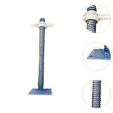 Maxbell Maxbell Adjustable Leveling Jack Screw Large Bearing Capacity Strong with Base Plate Solid
