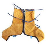 Maxbell PU Leather Welding Shoe Covers High Temperature for Workshop Workers Welding