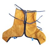 Maxbell PU Leather Welding Shoe Covers High Temperature for Workshop Workers Welding