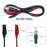 Oscilloscope Probe Leads Wire BNC Q9 to Double Alligator Clip Test Cable Length 50cm
