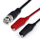 Oscilloscope Probe Leads Wire BNC Q9 to Double Alligator Clip Test Cable Length 50cm