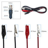 Oscilloscope Probe Leads Wire BNC Q9 to Double Alligator Clip Test Cable Length 50cm