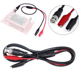 Oscilloscope Probe Leads Wire BNC Q9 to Double Alligator Clip Test Cable Length 50cm