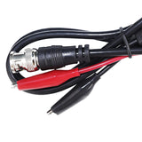 Oscilloscope Probe Leads Wire BNC Q9 to Double Alligator Clip Test Cable Length 50cm
