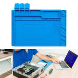 Maxbell Silicone Soldering Mat Magnetic Soldering Station Home Electronic Repair Mat
