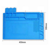 Maxbell Silicone Soldering Mat Magnetic Soldering Station Home Electronic Repair Mat