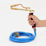 Maxbell Liquefied Propane Gas Welding Torch Copper for Barbecue Melt Heating Brazing