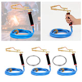 Maxbell Liquefied Propane Gas Welding Torch Copper for Barbecue Melt Heating Brazing