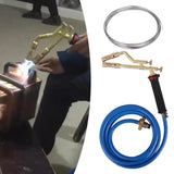 Maxbell Liquefied Propane Welding Torch with Copper Aluminum Flux Cored Welding Wire 3m Hose