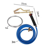 Maxbell Liquefied Propane Welding Torch with Copper Aluminum Flux Cored Welding Wire 3m Hose