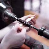 Maxbell Pen Mandrel MT2 for Wood Lathe Workshop Portable Pen Making Woodworking Tool