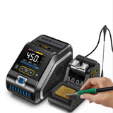 Maxbell Digital Soldering Station Digital Display for Chip Repairs PCB Manufacturing 6 Tips