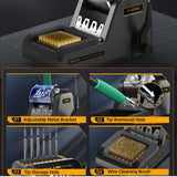 Maxbell Digital Soldering Station Digital Display for Chip Repairs PCB Manufacturing 6 Tips