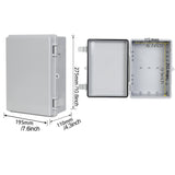 Maxbell Distribution Protection Box Dustproof Outdoor Junction Box for Shopping Mall 19.5x11x27.5cm