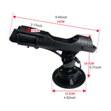Maxbell Kayak Fishing Pole Holder Black Professional Sturdy Fishing Boat Rods Holder