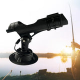 Maxbell Kayak Fishing Pole Holder Black Professional Sturdy Fishing Boat Rods Holder