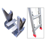 Maxbell 2x Extension Rung Locks Stable Sturdy Ladder Supply Professional Replacement All Aluminum Locks