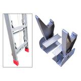 Maxbell 2x Extension Rung Locks Stable Sturdy Ladder Supply Professional Replacement All Aluminum Locks