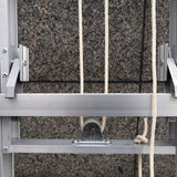 Maxbell 2x Extension Rung Locks Stable Sturdy Ladder Supply Professional Replacement All Aluminum Locks