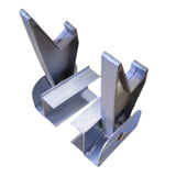 Maxbell 2x Extension Rung Locks Stable Sturdy Ladder Supply Professional Replacement All Aluminum Locks