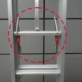 Maxbell 2x Extension Rung Locks Stable Sturdy Ladder Supply Professional Replacement Large Rung Locks