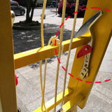 Maxbell 2x Extension Rung Locks Stable Sturdy Ladder Supply Professional Replacement Large Rung Locks