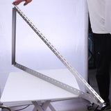 Maxbell 4Pcs 45inch Solar Panel Mounting Brackets Kit Sturdy with Foldable Tilt Legs