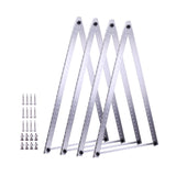 Maxbell 4Pcs 45inch Solar Panel Mounting Brackets Kit Sturdy with Foldable Tilt Legs