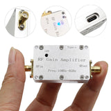 Maxbell 10M-6GHz RF Amplifier Aluminum Alloy Professional Low Noise Amplifier Module 10dB