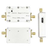Maxbell 10M-6GHz RF Amplifier Aluminum Alloy Professional Low Noise Amplifier Module 10dB