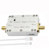 Maxbell 10M-6GHz RF Amplifier Aluminum Alloy Professional Low Noise Amplifier Module 10dB