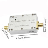 Maxbell 10M-6GHz RF Amplifier Aluminum Alloy Professional Low Noise Amplifier Module 10dB