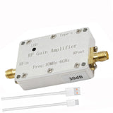 Maxbell 10M-6GHz RF Amplifier Aluminum Alloy Professional Low Noise Amplifier Module 30dB
