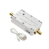Maxbell 50M-6GHz RF Amplifier for FM Radio Aluminum Alloy Low Noise Amplifier Module 20dB