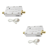 Maxbell 50M-6GHz RF Amplifier for FM Radio Aluminum Alloy Low Noise Amplifier Module 20dB