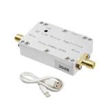 Maxbell 50M-6GHz RF Amplifier for FM Radio Aluminum Alloy Low Noise Amplifier Module 30dB