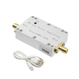 Maxbell 50M-6GHz RF Amplifier for FM Radio Aluminum Alloy Low Noise Amplifier Module 30dB
