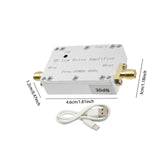 Maxbell 50M-6GHz RF Amplifier for FM Radio Aluminum Alloy Low Noise Amplifier Module 30dB