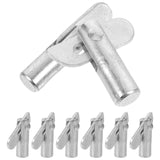 Maxbell 20x Part Hand Frame Locking Pin Bracket Small Outdoor Welding Fixing Peg Pin 12mmx45mm