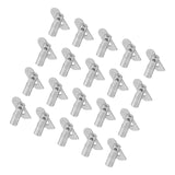 Maxbell 20x Part Hand Frame Locking Pin Bracket Small Outdoor Welding Fixing Peg Pin 12mmx45mm