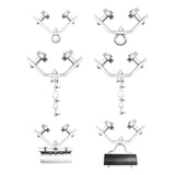 Maxbell Crane Bearing Wheel Parts Crane Bearing Wheel Pulley for Lifts Heavy Objects 40x40 Lifting Circle Type
