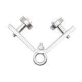 Maxbell Crane Bearing Wheel Parts Crane Bearing Wheel Pulley for Lifts Heavy Objects 40x40 Lifting Circle Type