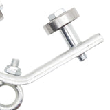 Maxbell Crane Bearing Wheel Parts Crane Bearing Wheel Pulley for Lifts Heavy Objects 40x40 Lifting Circle Type
