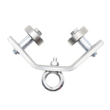 Maxbell Crane Bearing Wheel Parts Crane Bearing Wheel Pulley for Lifts Heavy Objects 50x50 Lifting Circle Type